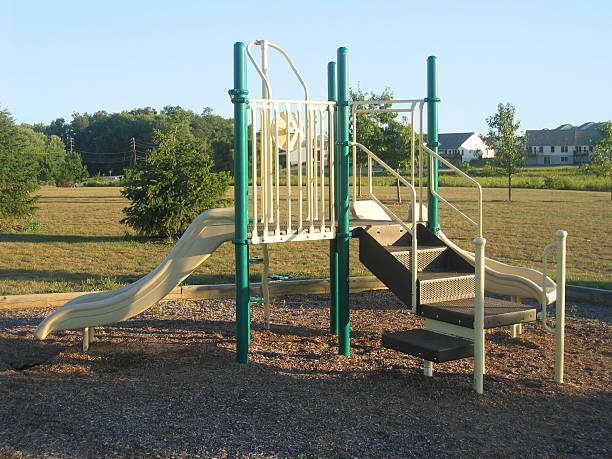 istock Playground Equipment - Slide and Climb 93158053