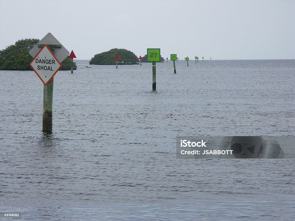 Channel Markers Example Channel Markers Stock Photo - Download Image Now - Distance Marker, Sea ...