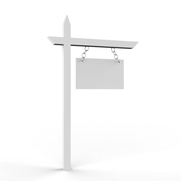 istock House for sale blank sign board 931583084