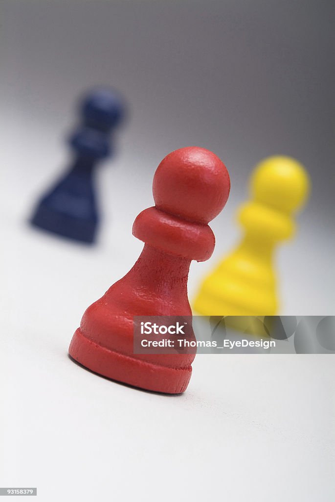 Serie Pawns como los hombres de negocios - Foto de stock de Juegos libre de derechos