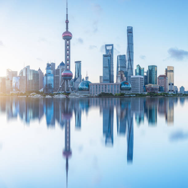 istock China,Shanghai,the bund skyline 931585952