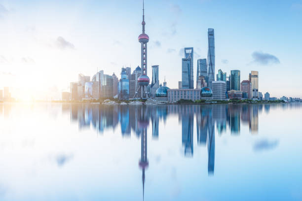 istock China,Shanghai,the bund skyline 931585992