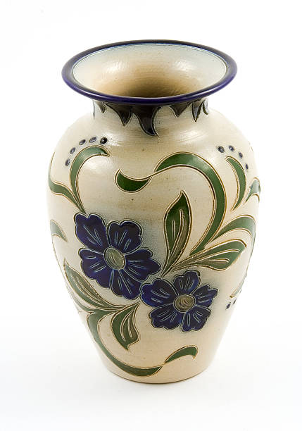 istock Alsatian Pottery - Beige Vase 93158743