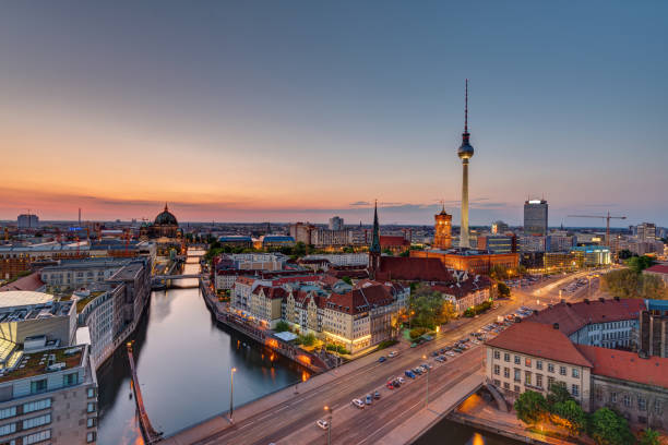 istock Downtown Berlin with the famous Television Tower 931587962