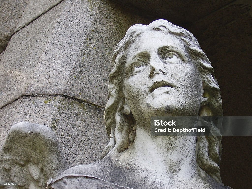 Cemitério Angel - Royalty-free Anjo Foto de stock