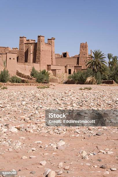 Ait Benhaddou Kasbah Morocco Stock Photo - Download Image Now - Berbers, Village, Africa