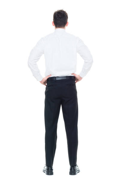 istock Handsome businessman with white shirt with hands on hips 931595390