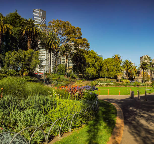 istock Parks and gardens of Melbourne. Australia 931596270