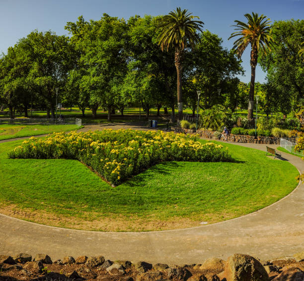 istock Parks and gardens of Melbourne. Australia 931596322