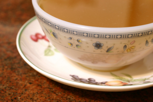 Common tableware in Chinese restaurants - tea cups