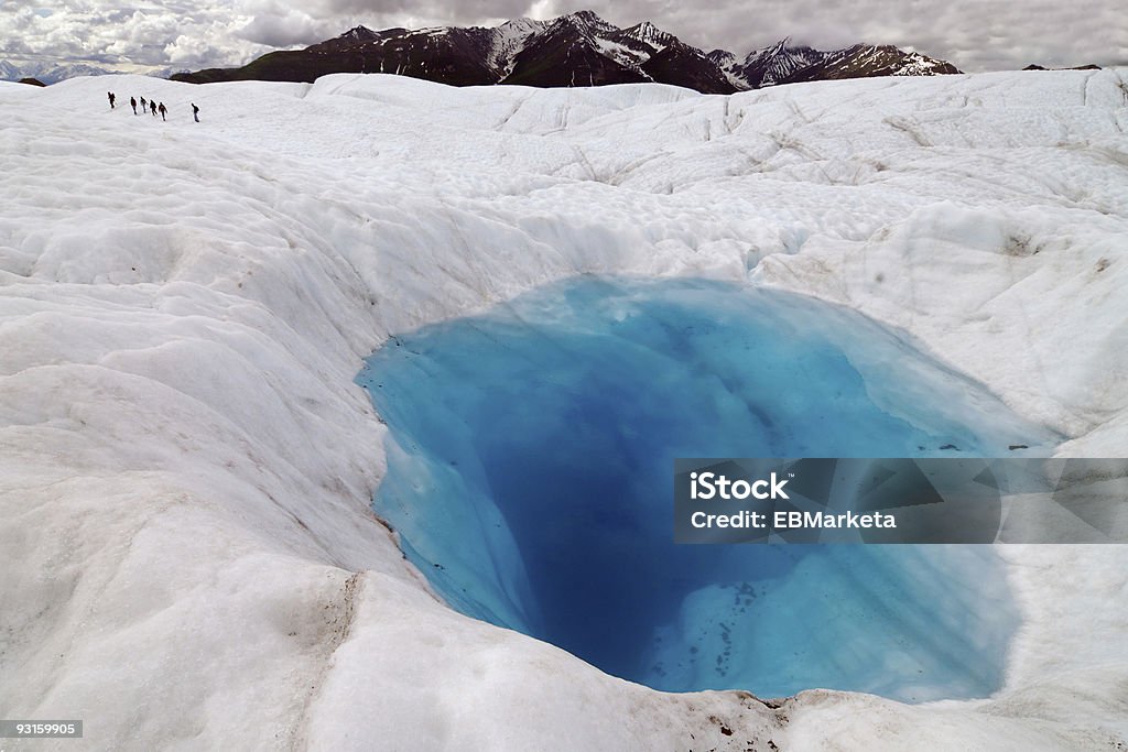 Glacial lake - Lizenzfrei Root-Gletscher Stock-Foto