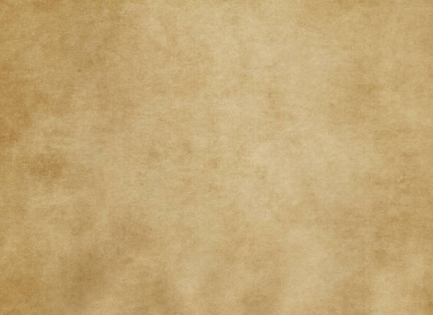 istock Old yellowed and dirty paper texture. 931604748