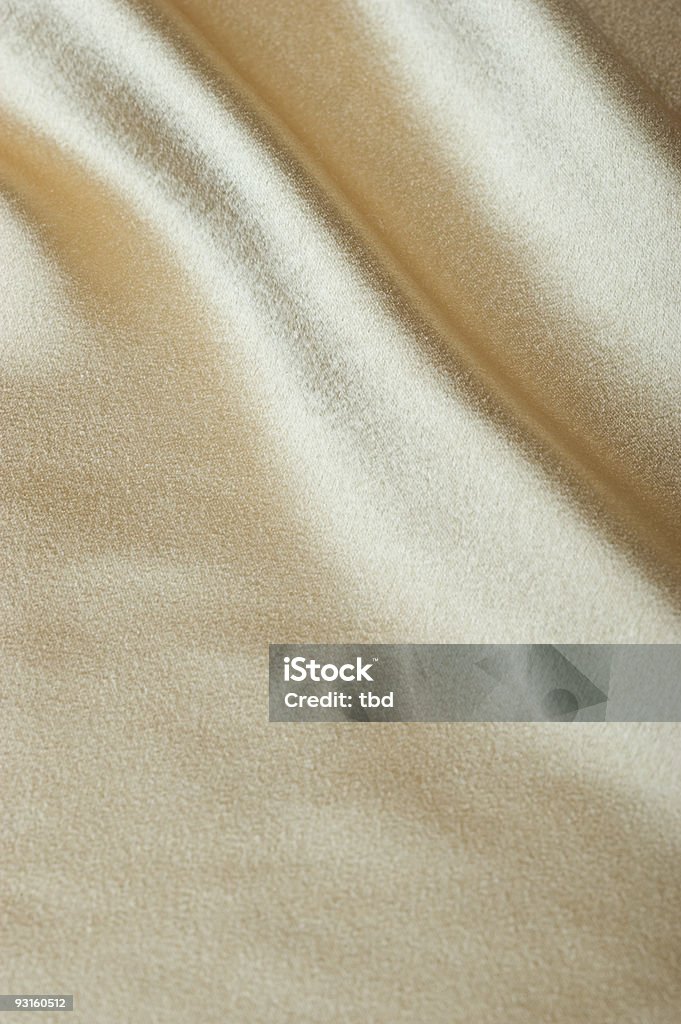 Ouro de cetim - Royalty-free Cama Foto de stock