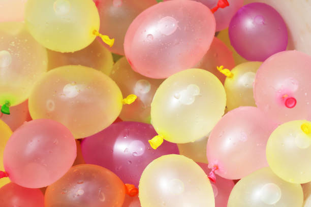 istock Colorful water balloons filled with water 931610988