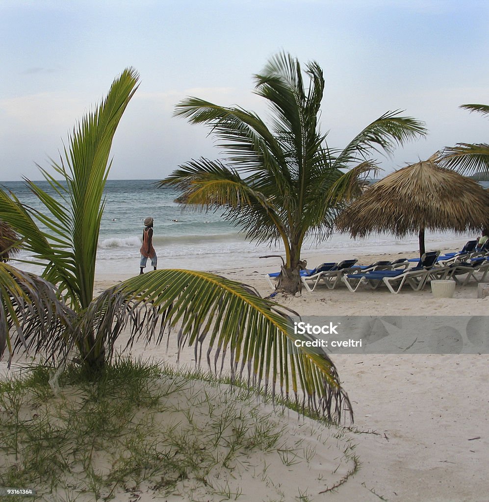 Jamaican praia - Foto de stock de Adulto royalty-free