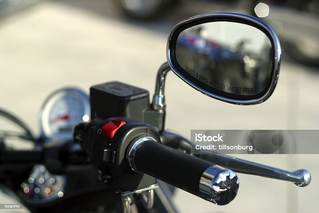 Miroir de moto - Photo de Accélérateur libre de droits