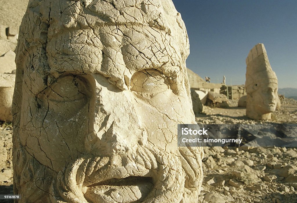 Nemrut dagi heads turkey  Ancient Stock Photo