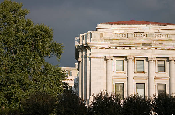 Edifício governamental, Washington DC - foto de acervo