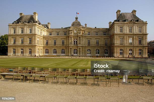 上院ルクセンブルグ公園パリ フランス - フランスのストックフォトや画像を多数ご用意 - フランス, 上院, からっぽ