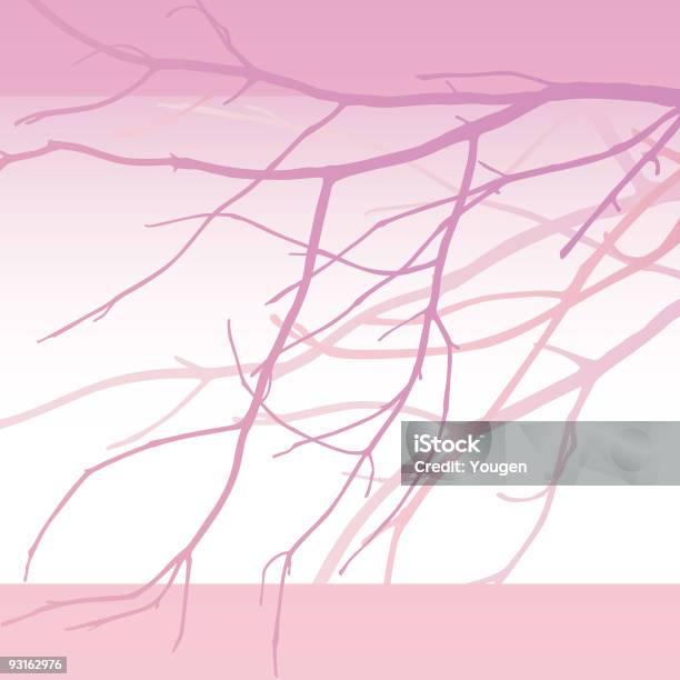 Evening Stock Illustration - Download Image Now - Art, Branch - Plant Part, Color Image