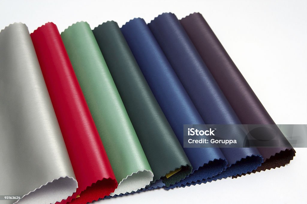 Leather substitute  Rolled Up Stock Photo
