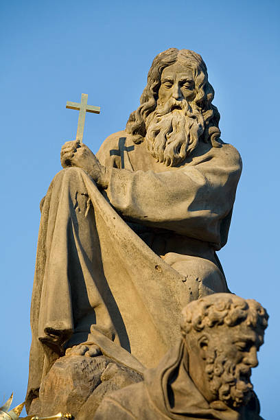 istock Charles Bridge Statue, Prague, Czech Republic 93163639