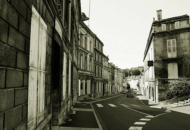 istock BW street in France 93164115