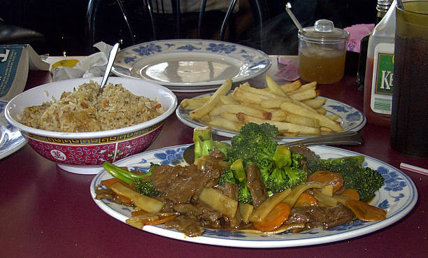 Chinese Dinner stock photo