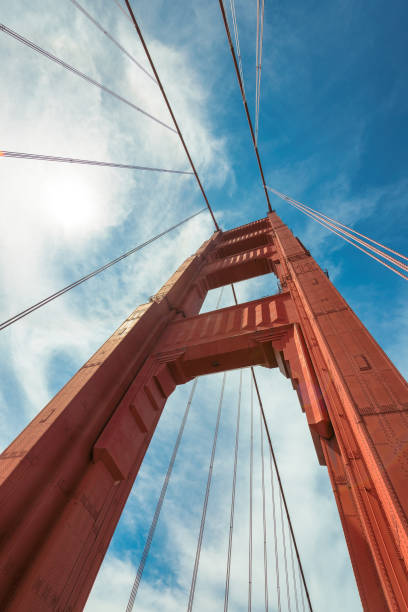 istock Golden Gate Bridge in detail closeup 931643182