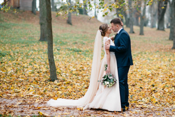 istock Groom and bride together. Wedding couple. 931649322