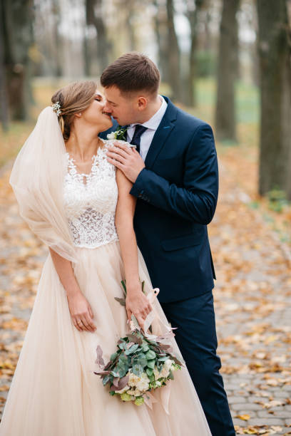 istock Groom and bride together. Wedding couple. 931650132
