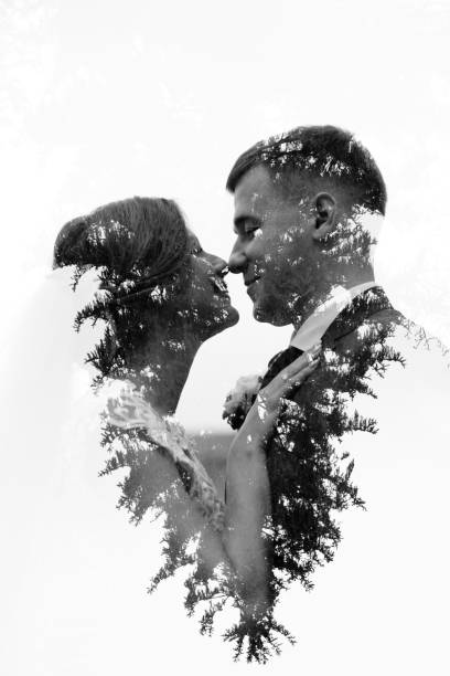 istock Groom and bride together. Wedding couple. 931653358