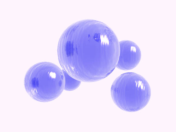 3d Spheres 01 stock photo