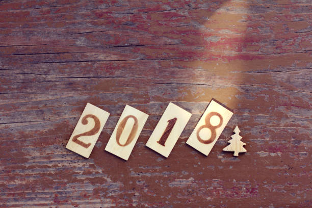 istock concept of the new year 2018 931657146