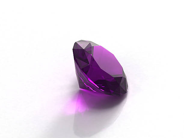 istock A beautiful shiny purple amethyst 93166478