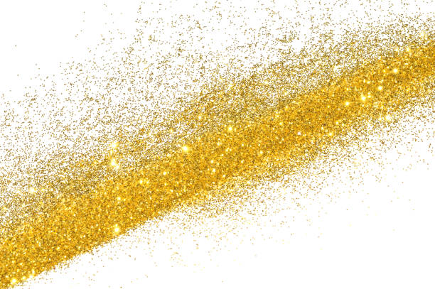 istock Textured background with golden glitter 931674774