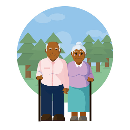 Ilustración de Dibujos Animados De Pareja De Abuelos Lindo y más Vectores Libres de Derechos de Adulto - Adulto, Adulto maduro, Afro - iStock Ilustración de Dibujos Animados De Pareja De Abuelos Lindo y más Vectores Libres de Derechos de Adulto - Adulto, Adulto maduro, Afro - iStock