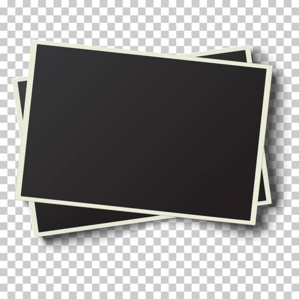 Rectangle Photo Frame Vector 350+ Realistic Rectangle Vector Frame Design With Shadows Stock ...