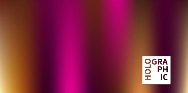 istock Shiny foil paper. Holographic Gold Vector Background. Iridescent Foil. Glitch Hologram. 931683856