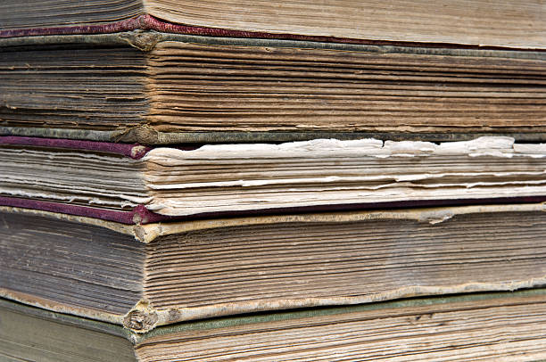 istock Frayed Corners and Edges of Old Books 93168688