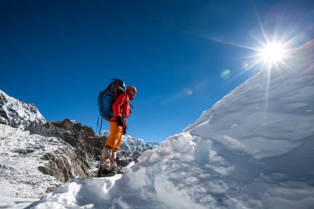 istock Trekkers crossing Cho La pass in Everest region, Nepal 931687066