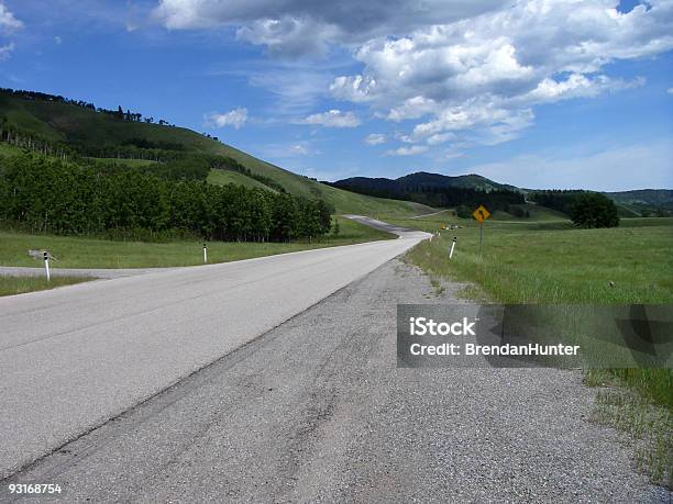 Road Curves Stock Photo - Download Image Now - Agricultural Field, Alberta, Asphalt