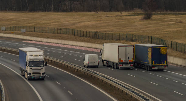 istock Highway D8 near Usti nad Labem city 931688350