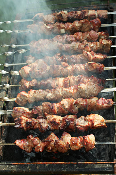summer barbecue stock photo