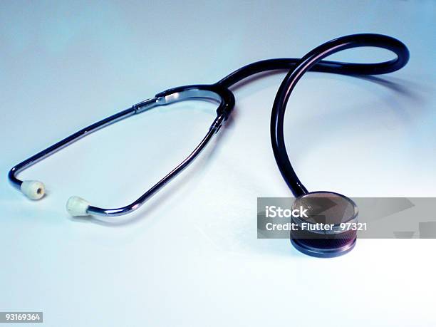 Stethoscope Stock Photo - Download Image Now - Black Color, Color Image, Healthcare And Medicine