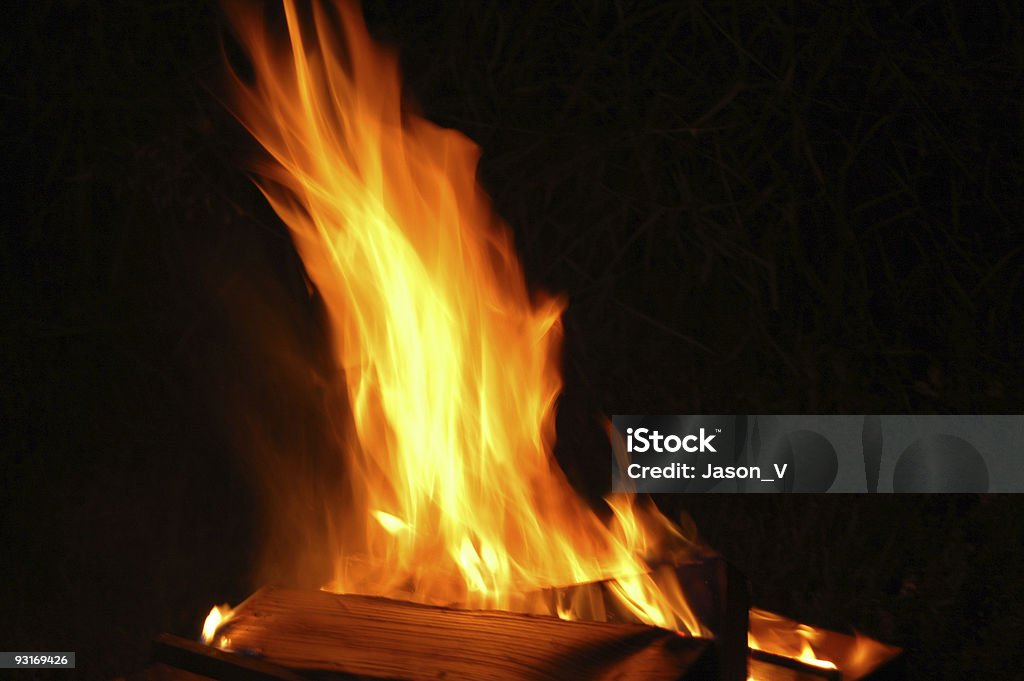 Rugindo camfire - Foto de stock de Abstrato royalty-free