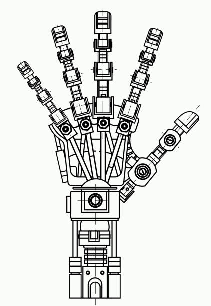 Detalle 44+ imagen manos roboticas dibujos