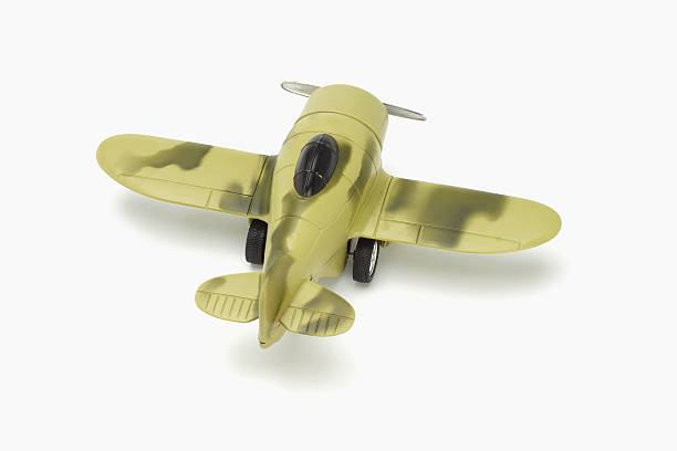 istock Toy military aircraft 93170026