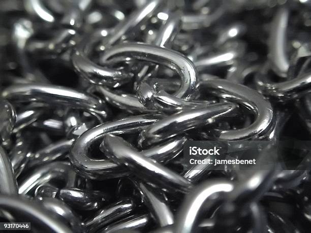 Chain Pile Stock Photo - Download Image Now - Attached, Bonding, Chain - Object