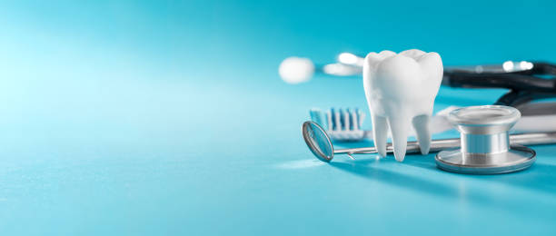 dent, la santé, le concept de dentisterie. - equipement dentaire photos et images de collection